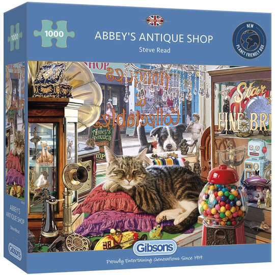 Jigsaw Puzzle ABBEY'S ANTIQUE SHOP - 1000 Pieces