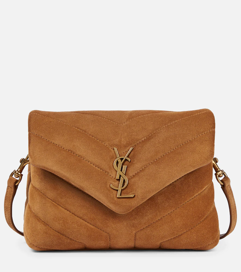Loulou Toy suede shoulder bag