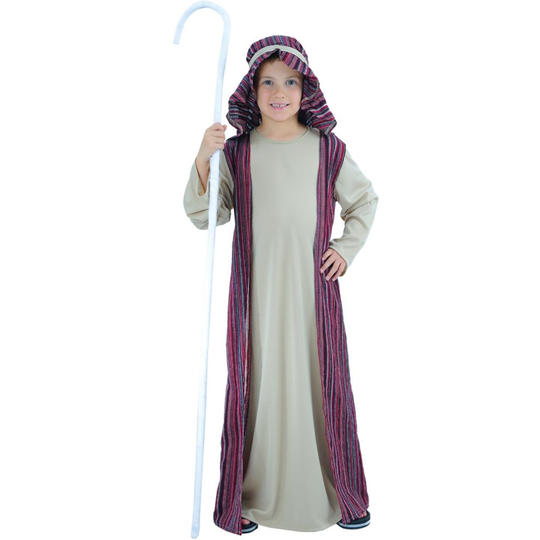 (Small) Kids Joseph Shepherd Nativity Costume | Christmas