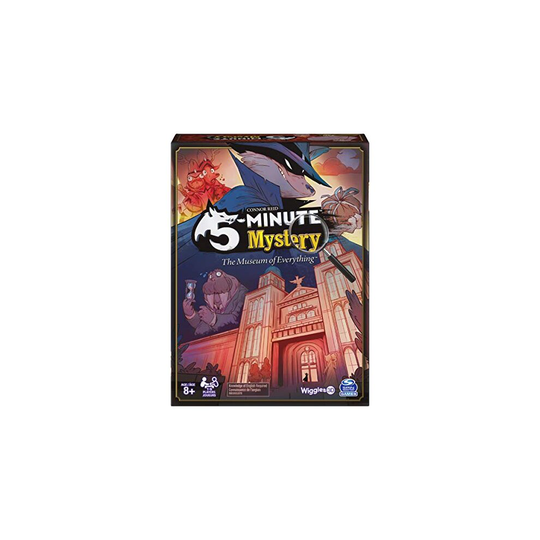 5-Minute Mystery The Museum of Everything Game, for Adults and Kids Ages 8 and up, by SpinMaster