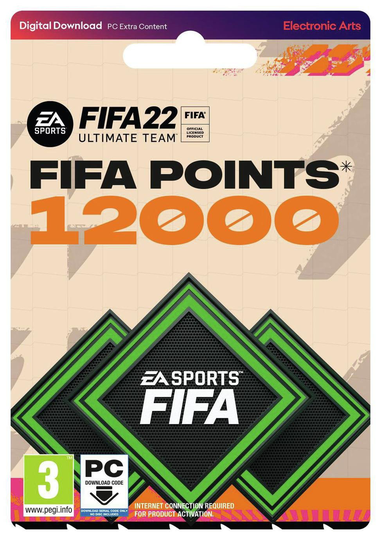 FIFA 22 Ultimate Team - 12000 FIFA Points - PC