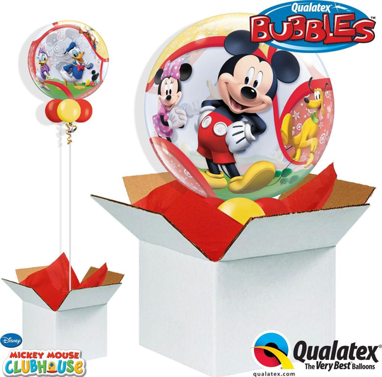 Mickey Mouse and Friends Bubble Balloon in a Box.