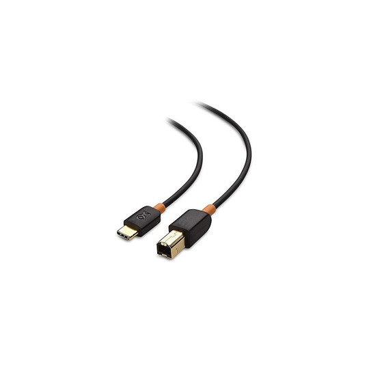 Cable Matters USB C Printer Cable (USB C to USB B/USB-C to Printer) in Black 2m