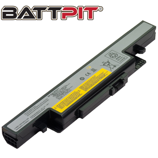 BattPit Battery for Lenovo L11L6R02 L11S6R01 L12L6E01 L12S6A01 IdeaPad Y400 Y410 Y490 Y500 Y510 Y590 Y510P [6-Cell/48Wh]