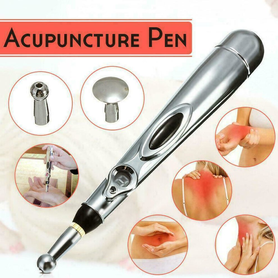 Electronic Laser Acupuncture Massager Pen Magnet Therapy Massage Body