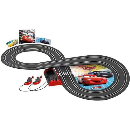 Carrera 20063022 Pixar Cars Lightning McQueen Slot Car Race Track Set