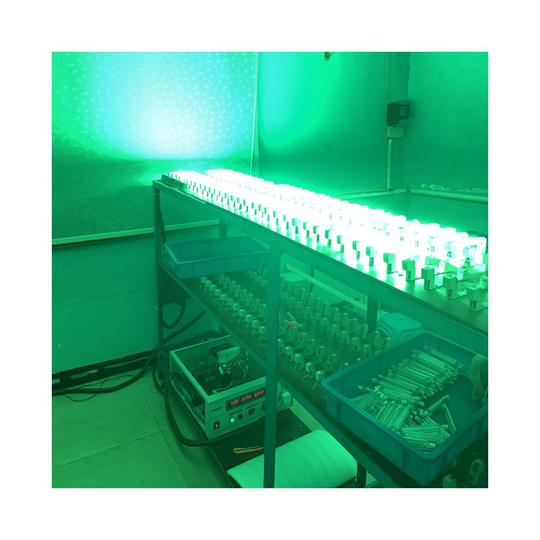 (Green) 5Pcs Dimmable R7s 78mm 10W LED COB Flood Light Bulbs