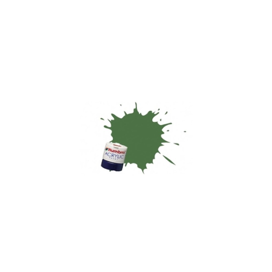 Humbrol Paint No 88 Deck Green - Matt - 12ml Acrylic