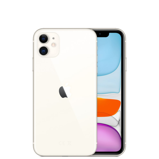 (Unlocked, 128GB) Apple iPhone 11 | White