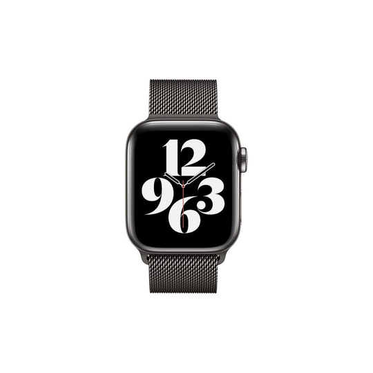(Graphite, 44mm) Apple Milanese Loop Watch Strap 40mm / 44mm