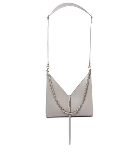 Cut Out Small leather crossbody bag