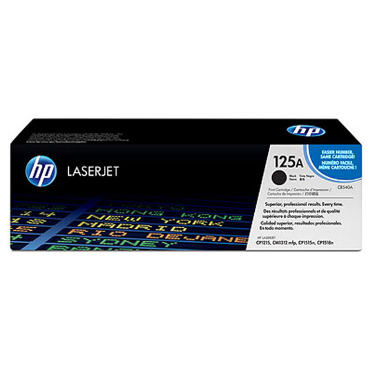 HP 125A Black Standard Capacity Toner 2.2K pages for Color LaserJet CM1312/CP121