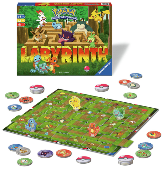Pokemon Labyrinth Board Game