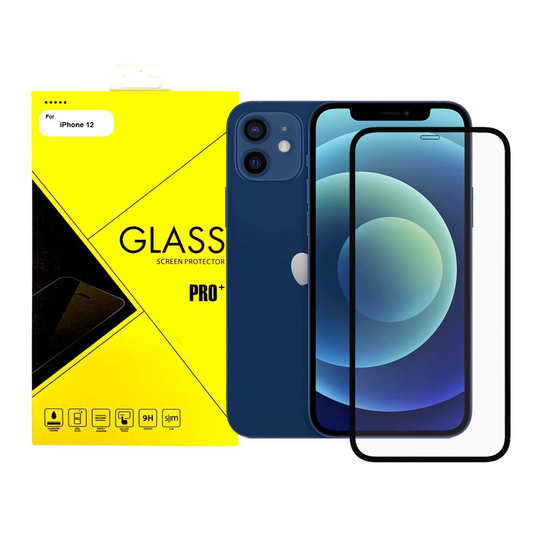 Tempered Glass Full Coverage Screen Protector Apple iPhone 12 6.1 Inch