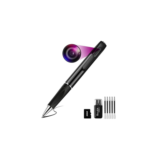 Spy Cameras Pen 1080P Hidden Cameras Mini Portable Pocket Cam Covert Camera with 32GB SD Card Secret Camera with Video Recording Photo Takin