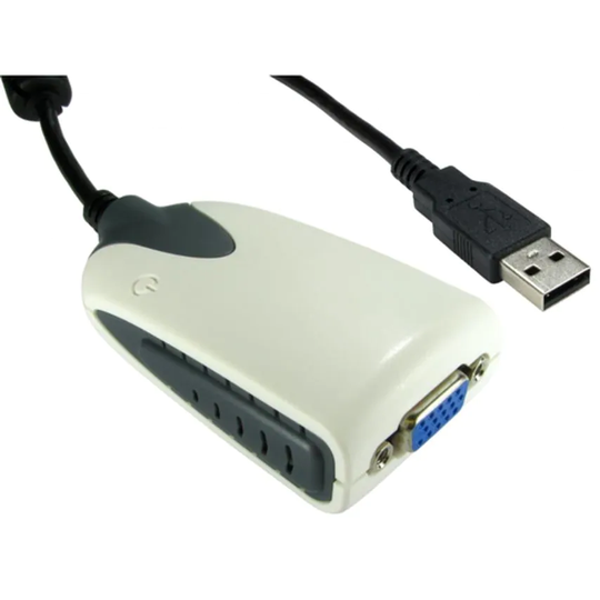 Cables Direct Cables USB2.0 AM VGA BLKADAPT1M Cab B/Q 40