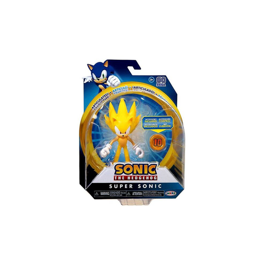 Sonic the Hedgehog Super Sonic 4-Inch Action Figure