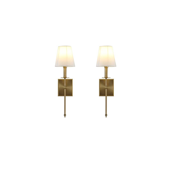 DCOC Wall Sconces Battery Operated Wall Lamp Set Of 2 Dimmable?Battery Powered Wall Light Fixtures With Remote Control-non Hardwired Sconce-Easy