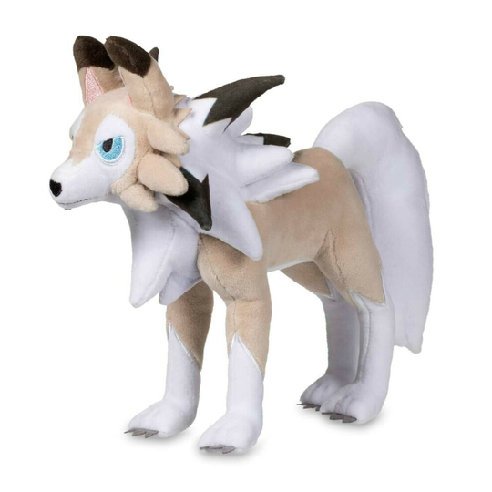 10" Pokemon Lycanroc Midday Form Plush Soft Stuffed Toy