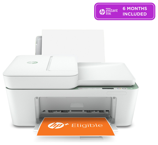 HP Plus DeskJet 4122e Inkjet Printer & 6 Months Instant Ink