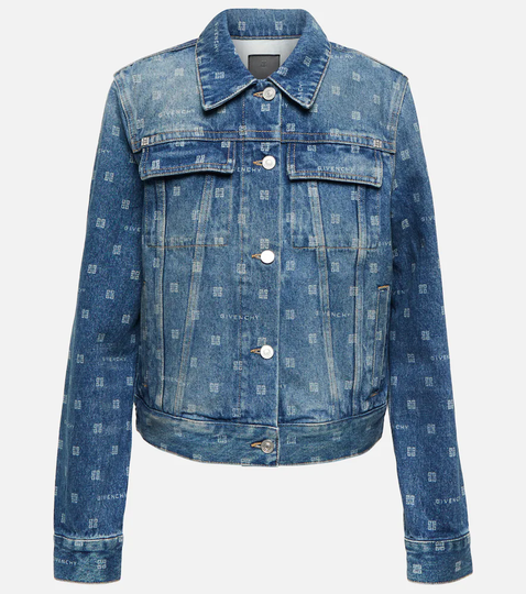Logo denim jacket