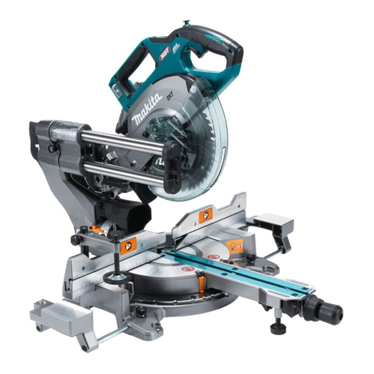 Makita LS002GD203 40V 2x2.5Ah Li-Ion Brushless 216mm Slide Mitre Saw XGT Kit