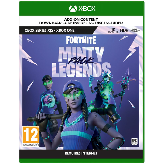 Fortnite: Minty Legends Pack CODE IN A BOX (Xbox One/Series X)