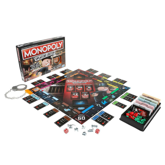 Monopoly Cheaters Edition Board Game