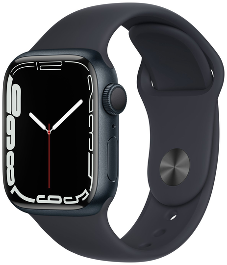 Apple Watch Series 7 GPS 41mm Midnight Alu Case/Sport Band
