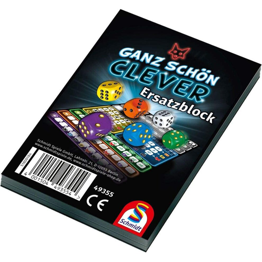 Schmidt Games Pretty clever! Single block, dice game 4935549355