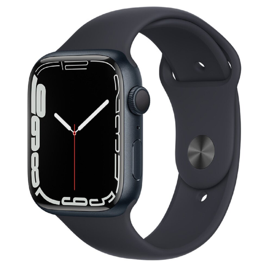 Apple Watch Series 7 GPS 45mm Midnight Aluminium Case with Midnight Sport Band