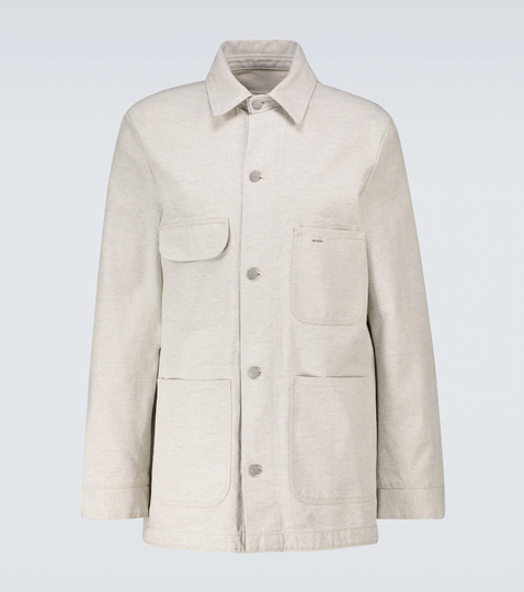 Multi-pocket overshirt