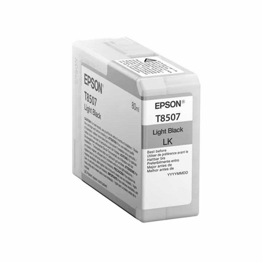 Epson Ink Low Volume T850700 SIN 1X80ML Photo Light Black