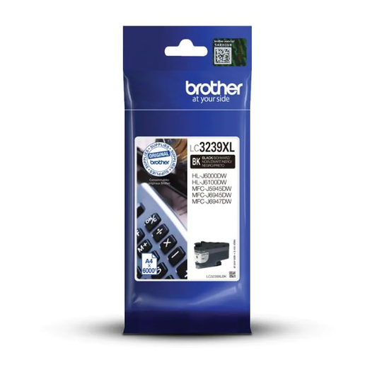 Brother Brother Black High Capacity Ink Cartridge 128ml - LC3239XLBK