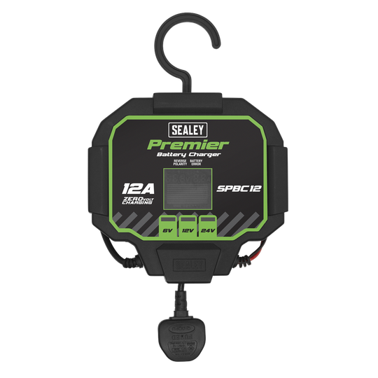Sealey Battery Charger 12A Fully Automatic