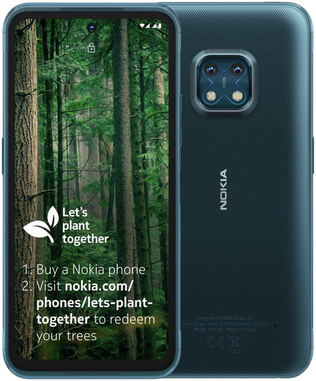SIM Free Nokia XR20 5G 64GB Mobile Phone - Blue
