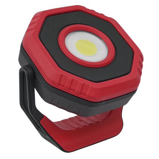 Sealey Rechargeable Pocket Floodlight with Magnet 360 7W COB LED - Red