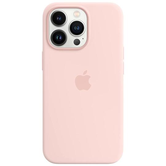Apple Silicone Case with MagSafe for Apple iPhone 13 Pro - Chalk Pink