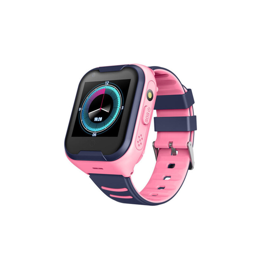 4G Smart Kids Watch Waterproof IPX7 WiFi GPS Video Call Monitor Tracker Clock Students Wristwatch Children GPS Anti Lost Locator PINK