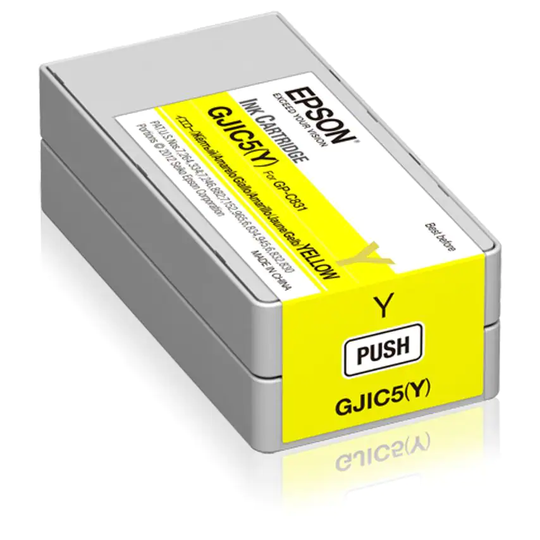 Epson Gjic5(Y): Ink Cartridge- you get 6