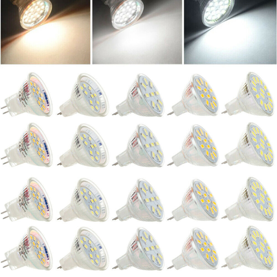 (5733 SMD & 3W, Neutral White ) MR11 GU4.0 LED Spotlight Bulb 2W 3W 4W 12V 24V 5733 2835 SMD Bright White Lamp
