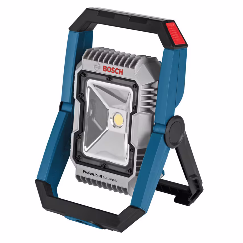 Bosch GLI 18 V-1900 Cordless 14.4V/18V Jobsite LED Flood Light , Body Only Versi