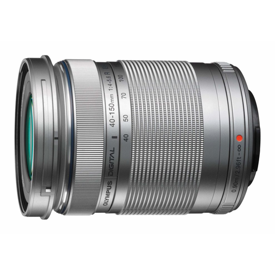 Olympus M.ZUIKO DIGITAL ED 40-150mm 1:4.0-5.6 R Lens - Silver