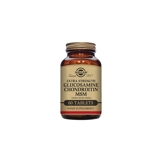 Solgar Extra Strength Glucosamine Chondroitin MSM 60 Tablets