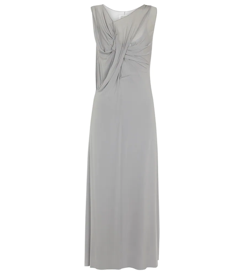 Ruched midi dress