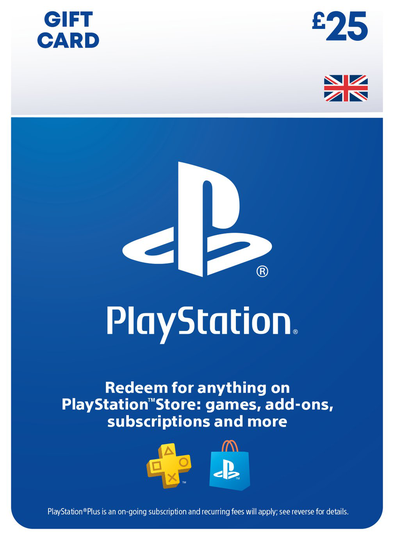 PlayStation Store 25 GBP Gift Card