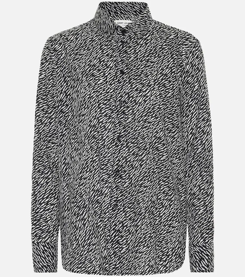 Printed cotton shirt