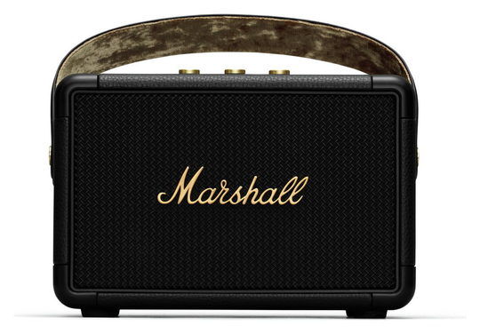 Marshall Kilburn II Portable Bluetooth Speaker-Black & Brass