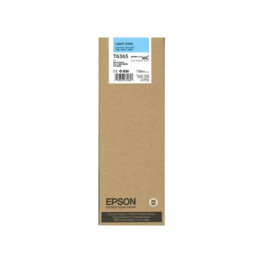 Epson C13T636500 WT7900 Light Cyan UltraChrome HDR 700ml Ink Cartridge