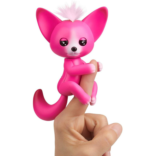 Fingerlings Pink Baby Kayla Fox Interactive Electronic Pet 40+ Sounds